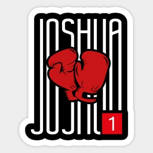 Joshua Boxing World Champion Sticker